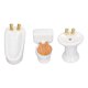 thumbnail image 5 of Muebles de baño para casa de muñecas juego de baño para casa de muñecas 3 uds bañera inodoro lavabo porcelana de simulación ligera para casa de muñecas 1/24 ANGGREK Otros, 5 of 8