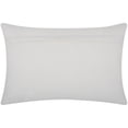 thumbnail image 3 of Nourison Luminecence "Mr Right" White Throw Pillow, 3 of 3