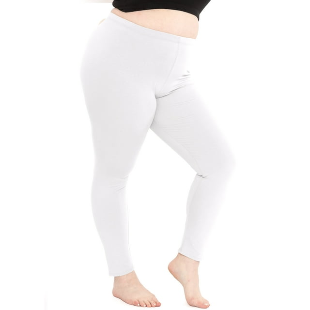 Women's and Plus Size Ankle Length Cotton Leggings