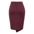 thumbnail image 2 of letairis New Skirts Premium And Classic And Stylish For All Occasions Comfortable To Wear Polyester Winered XXL, 2 of 6