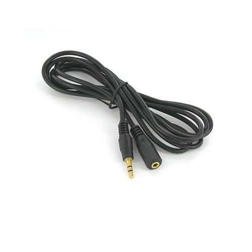 6 Gold Headphone Extension Cord Cable Stereo 3.5mm 1_8