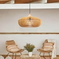thumbnail image 4 of Arturesthome Retro Natural Wood Pendant Light Lampshade For Dining Room, 4 of 16