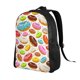 thumbnail image 2 of Fotbe Color Donut Mochila de Viaje para Laptop, Mochila Ejecutiva Delgada y Resistente 15.6", 2 of 8