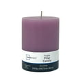 thumbnail image 3 of Mainstays 3" x 4" Pillar Candle, Unscented, Purple, 3 of 7