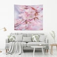 thumbnail image 5 of FREEAMG Cherry Blossoms Tapestry Aesthetic Tapestry Wall Hanging for Home Decor 90" x 60" Inches, 5 of 6