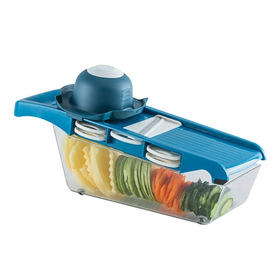 Yatlte Vegetable Chopper with Container, 13 in 1 Multifunctional Food Chopper, Box Slicer Food Cutter Shredder for Veggie Onion Salad Fruit Potato (Kitchen Gadget & Essential)