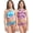 Daisy Red White Blue/Hallie Navy, variant on Kanu Surf Girls Swimsuits - 4 Piece UPF 50+ Quick Dry Girls Tankini and Bikini Bathing Suits (6-16)