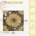thumbnail image 2 of 3 Pack Vintage Floral Sunflower Baby Muslin Wash cloths, Soft Absorbent Face Towels Burp Cloths Cotton Bath Wipes Infant Wash Cloth for Newborn Boys Girls, 2 of 7