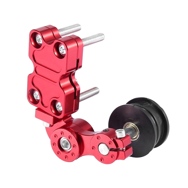 Tensor Automático de cadena de motocicleta Unique Bargains Aleación de aluminio Rojo