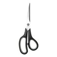thumbnail image 2 of Leatfisat Universal High Performance Stainless Steel Scissors Comfort Grip For Right Left Hand Everyday Home Office Use Sharp Durable Cutting Tool, 2 of 5