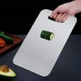 thumbnail image 2 of Greenwalnut Stainless Steel Cutting Board – High Hardness, Scratch-Resistant & Hygienic Surface, 2 of 5
