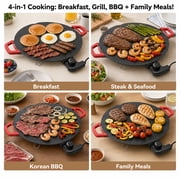 PRTYY 16 in Electric Griddles - Automatic Shut-off