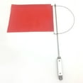 thumbnail image 1 of Red Windsock, Outdoor Hanging Decorative Windsock Stainless Steel  for Lawn, 1 of 8