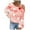 Pink-B, variant on Penkiiy Womens Valentine Day Sweatshirt Off-shoulder Shirt Hearts Graphic Long Sleeve Pullover Tops XL Pink