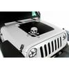 Rugged Ridge by RealTruck | 12300.13 Hood Decal, Skull; Compatible with 2007-2018 Jeep Wrangler JK