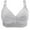 Gray-A, variant on Aofany Women's Wireless Bra Full Cup Bras for Women No Underwire Push Up Shaping Wire Free Everyday Bra