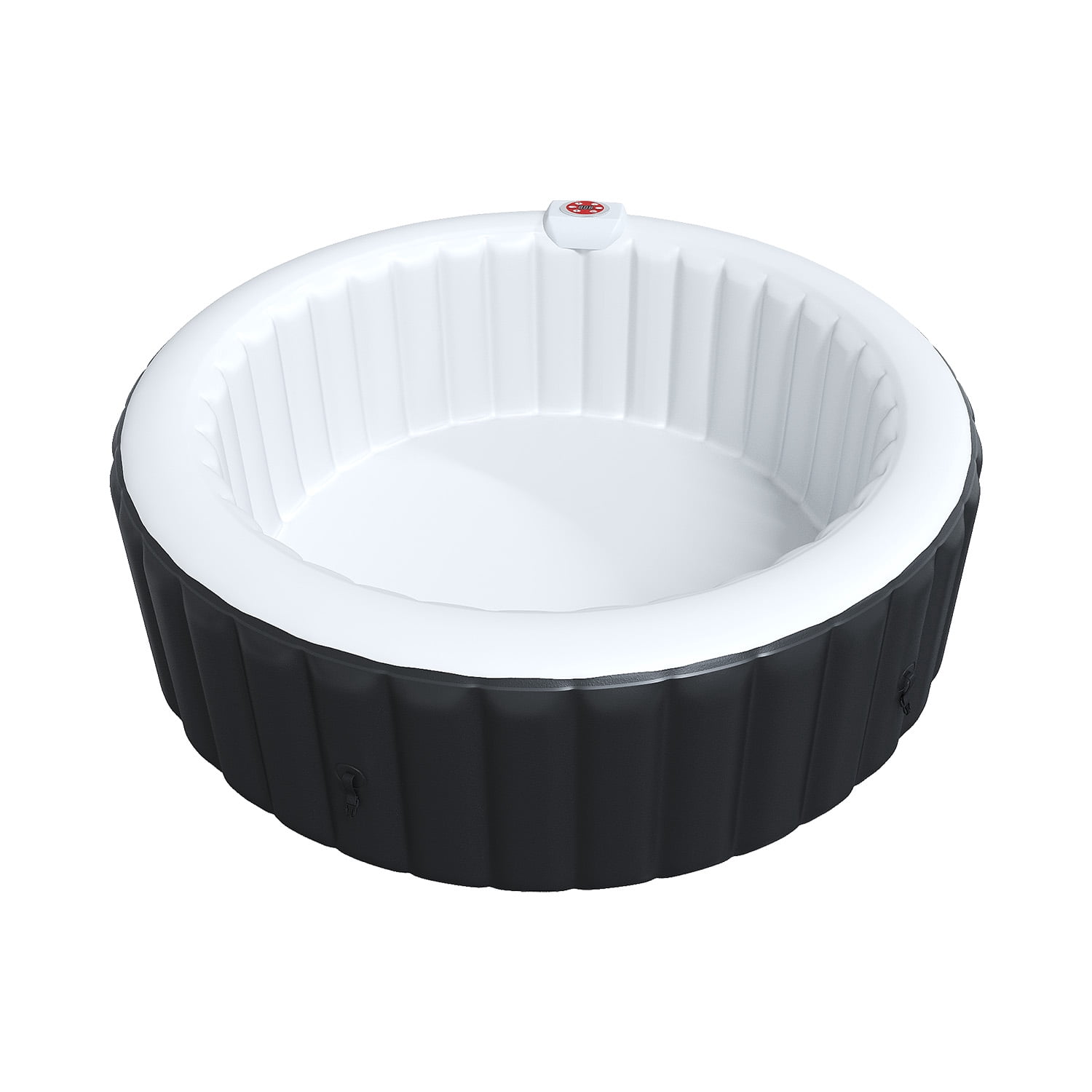Portable Outdoor Spa with 130 Soothing Air Jets, Heater Pump,Insulated Cover and Filter System