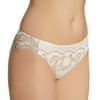 Maidenform Comfort Devotion Lace Back Tanga COLOR Pearl/Gold SIZE 5