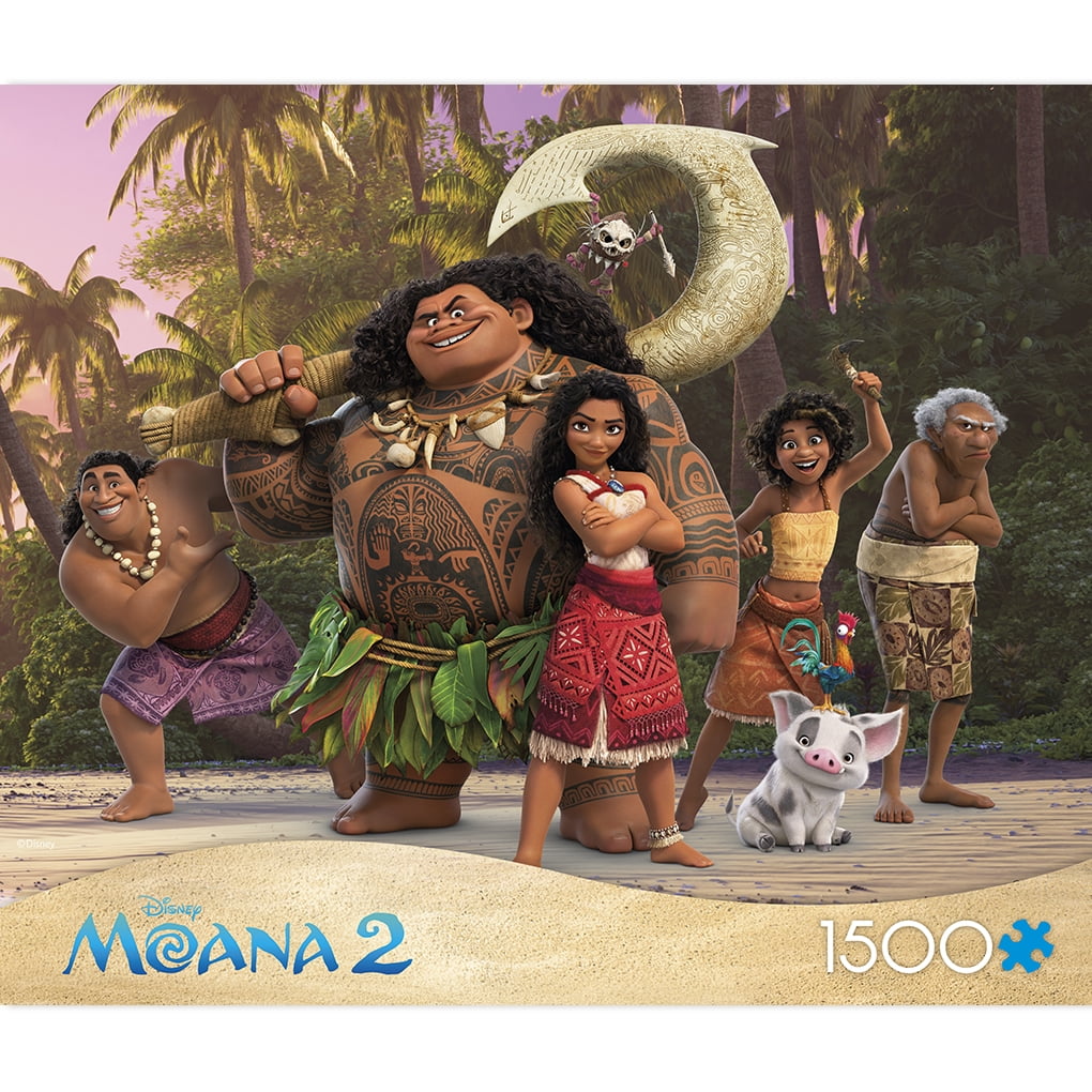 Ceaco Disney Moana1500-Piece Interlocking Jigsaw Puzzle for Adults Ages 14+