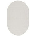 thumbnail image 3 of SAFAVIEH Braided Gino Distressed Machine Washable Reversible Runner Rug, Ivory/Light Grey, 2'3" x 6', 3 of 5