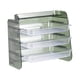 thumbnail image 3 of Estante de almacenamiento de cocina de 3 capas, organizador de joyas, estante multifunción para ollas y platos Verde, 3 of 9