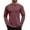 Heather Burgundy, variant on COOFANDY Men's Fashion Henley Shirts Long Sleeve Button T-Shirt Fashion Casual Basic Plain Tee Shirts