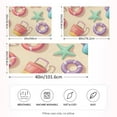 thumbnail image 2 of Yayeee Pillowcase Standard Size Set of 2 Satin Wrinkle Resistant Pillow Case, Beach Toys Pattern, 2 of 7