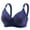 Dark Blue, variant on Tnhcpk Push Up Bra Women's Plus-Size Thin Comfortable Breathable Cotton Bra Cover Women's Bras No Underwire Underwear Separatec Everyday Lingerie, XL