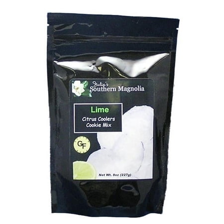 Julias Southern Magnolia SM342 Gluten Free Citrus Lime Coolers Cookie Mix - 8oz bag, Pack of 4