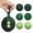 Green, variant on Silicone Magnetic Balls Fidget Toys, 6PCS Stress Relief Sensory Set for Adults & Teens, Fun Textured Gadgets for Anxiety, Office Desk Fidget Toy, Stocking Stuffer Gift for Women & Men