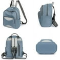 thumbnail image 6 of Small Fresh Simple Backpack Fashion Versatile Women Oxford Cloth Bags (red), 6 of 9