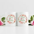 thumbnail image 3 of 31st Birthday Gifts for Women - Happy 31st Birthday with A Garland Birthday Mug - 31 Year Old Present Ideas for Daughter, Sister, Wife, Friend, Cousin, Aunt - 11 oz Coffee Mug (31st Birthday Gift), 3 of 6