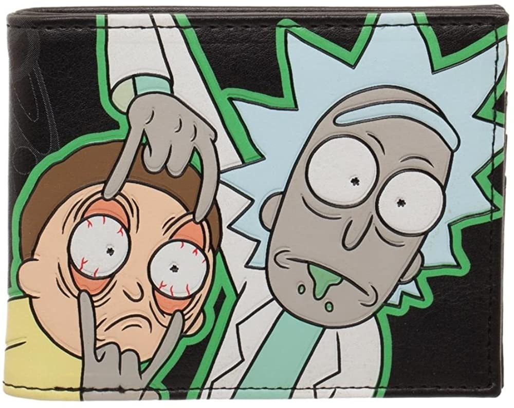 Rick & Morty Wallet Rick and Morty Gift Rick & Morty Gift Rick and Morty Wallet