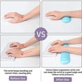thumbnail image 4 of Memory Foam Wrist Guard Soft Gel Ergonomic Mouse Pad Wrist Guard Keyboard Mouse Wrist Guard Set, 4 of 5