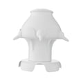 thumbnail image 4 of Cuenco de leche para mascotas, comedero para cachorros, animales pequeños, boquillas múltiples, silicona, antiasfixia para mascotas Base hueca blanca, 4 of 8