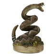 thumbnail image 3 of Realistic Ferocious Attacking Diamondback Rattlesnake in Coiled Posture Figurine, 3 of 9