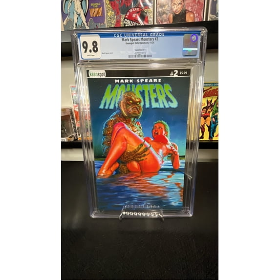 Mark Spears Monsters #2 - CGC 9.8 Comic Book