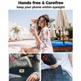 thumbnail image 4 of Compatible with Samsung Galaxy S23 Ultra Case Clear Cute Giltter Samsung S23 Ultra Phone Case for Women Girls Transparent TPU Bumper Cases with Lanyard Strap (Pink), 4 of 14