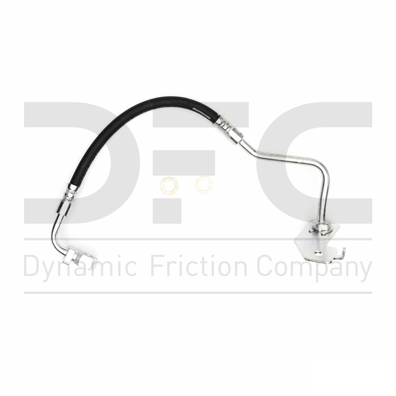 Dynamic Friction Co. Rear Right Brake Line Hose 350-40296 For 2008-2011 Chrysler Town & Country, Dodge Caravan, VW Routan