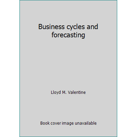 Business cycles and forecasting, Used [Hardcover]