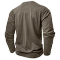 thumbnail image 6 of Krdevn Mens Shirts - Casual Long Sleeve T Shirts for Men Slim Fit for Everyday Wear Comfortable and Stylish Ideal for Autumn and Winter Pair with Denim Jeans,Mens Fall Shirts,Color:Green,Size:M, 6 of 9