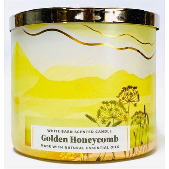 Bath & Body Works Golden Honeycomb, 3 wick Candle