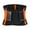 orange, variant on jinwen Adjustable Waist Trimmer Workout Abs Back Support Brace Strap M