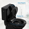 thumbnail image 5 of Toilet Seat,Round Toilet Seat with Built-In Potty Training Seat, Slow Close and Magnets,for Adult and Child, 5 of 7