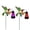 A-2pcs #124, variant on Hummingbird Solar Lantern Stake,Color Changing LED Bird Lights for Outdoor Garden Decor,Auto Dusk-to-Dawn Landscape Lighting for Patio Path