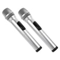 thumbnail image 2 of Shisuyan 2 Pcs Microphone Réaliste Accessoire pour Enfants Faux Microphone Faux Microphone pour Déco Modèle Microphone pour Enfants Microphone en Plastique pour Enfant, 2 of 8