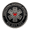 Antique Silver with Black Enamel, variant on Zorratin Emotional Support Vehicle 3D Metal Car Emblem, Silver, 2.4"