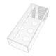 thumbnail image 1 of Centros de mesa con jarrones rectangulares, florero acrílico rectangular con agujero para mesa 25cmx10cmx6.5cm, 1 of 9