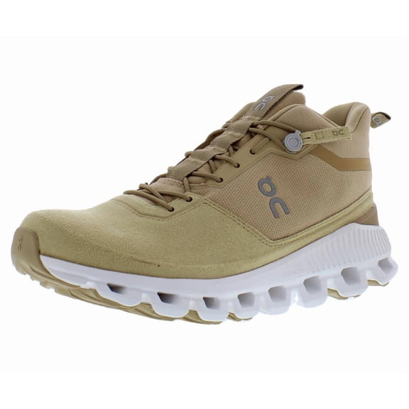 ON Cloud Hi Womens Shoes Size 5.5, Color: Dune