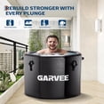 thumbnail image 6 of Danolapsi Ice Bath Tub for Athletes, Compatible with Water Chillers, 186Gallon Inflatable Cold Plunge Tub with Insulated Lid, Portable Cold Water Therapy Ice Pod for Recovery,186Gallon, 6 of 7